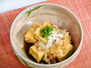 揚げだし豆腐