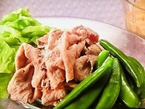 冷しゃぶのごまみそだれ