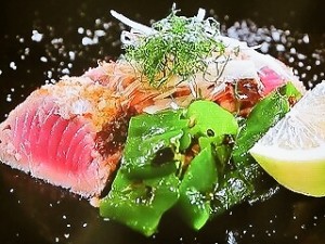 カツオのカリカリうま塩タタキ