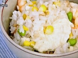 あっさりヘルシー 豆腐の炊き込みごはん