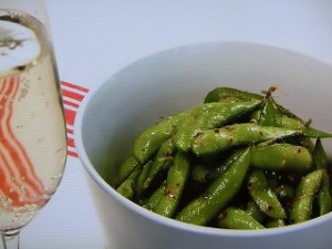 レモンチリガーリック味の枝豆