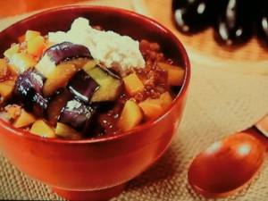 ナスのスペシャル和風カレー