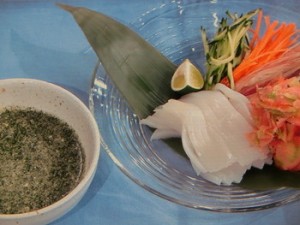和風ジェノバソース いかそうめん