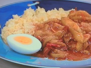 山ほどなすカレー