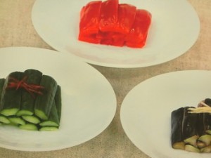 野菜の酸辣(さんらー)漬け