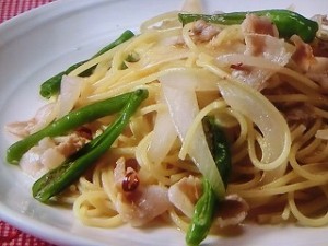 豚肉のぺペロンチーノ
