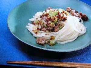 冷やし肉うどん