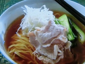 シンプルしょうゆラーメン