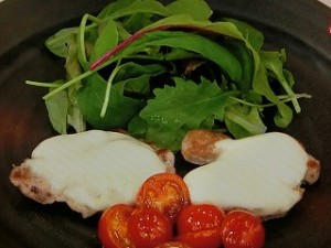 豚ヒレ肉のチーズ焼き
