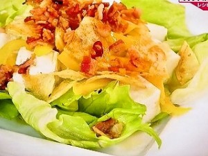 豆腐サラダ