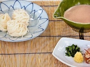 くるみだれそうめん