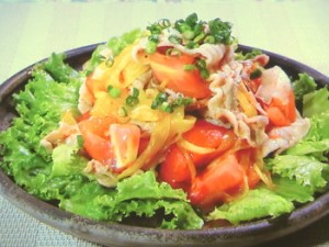 つるりんポークのカレー酢あえ