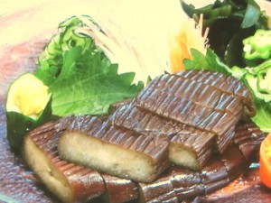 なすの刺身風