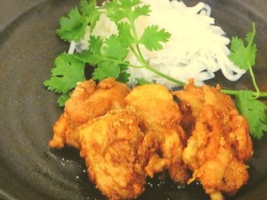 鶏肉のチキンマサラ揚げ