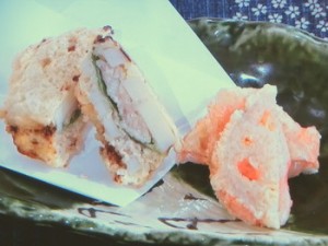 れんこんのはさみ揚げ