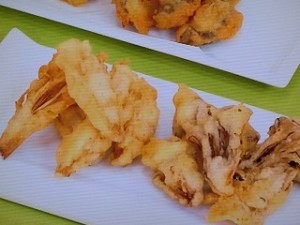 きのこのカリカリ衣揚げ