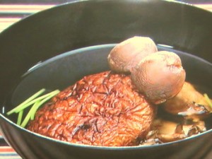 焼ききのこのおすまし