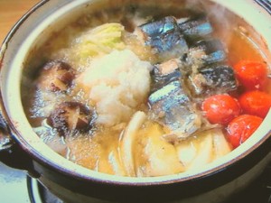 さんまのみぞれ鍋