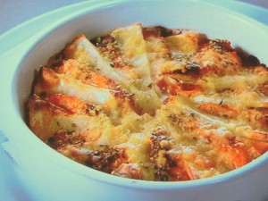 さけとご飯のオーブン焼き