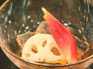 いわしとれんこんの酢の物