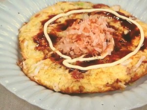 お好み焼き風 卵焼き