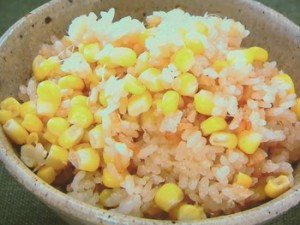 とうもろこしご飯