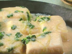豆腐のたらこ煮