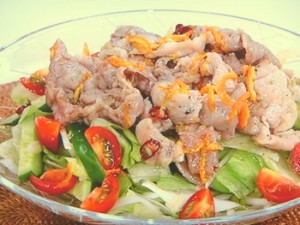 焼きしゃぶサラダ