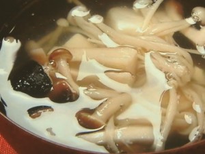 塩きのこ汁