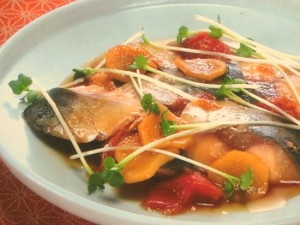 さばの梅しょうが煮