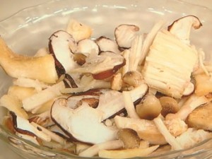 ヒラヒラ冷凍きのこ