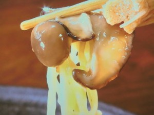中国風きのこあんかけ焼きそば