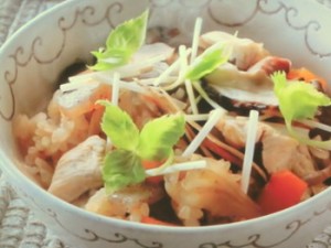 五目炊き込みご飯