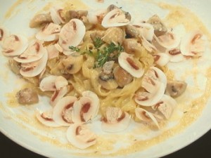 濃厚!マシュカルポーネパスタ