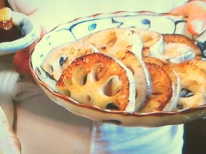 れんこんのじりじり焼き