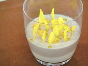 マッシュルームと豆腐のポタージュ