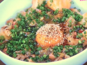 マシューのきのこ丼