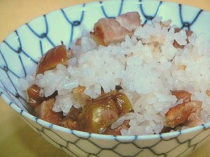 鶏くりご飯