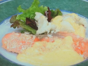 サーモンのオイル煮
