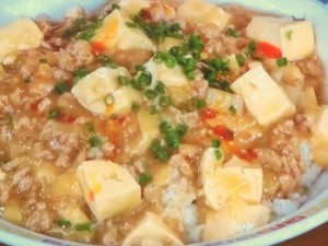 みそ汁でリメイク!みそマーボー丼