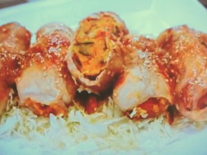 しょうが焼き~カボチャアレンジ