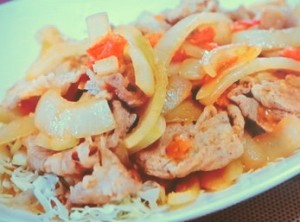 極ウマヘルシーしょうが焼き