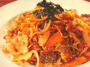 キムチヤンニョム焼きそば