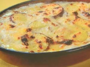 さつまいものクリームグラタン