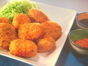 さつまいものカレーコロッケ