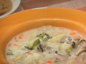 牡蠣のクリームシチュー