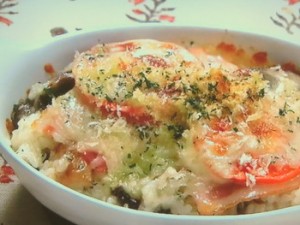 焼きリゾット