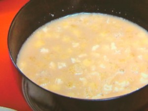 豆腐のごま汁