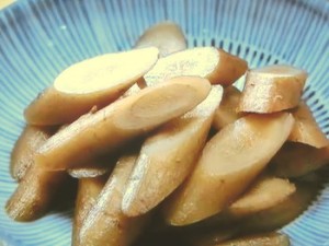 ごぼうの煮染め