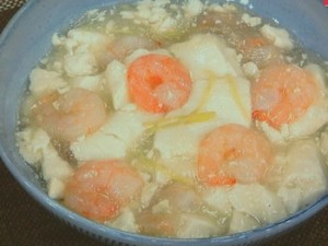 豆腐のしょうがあん
